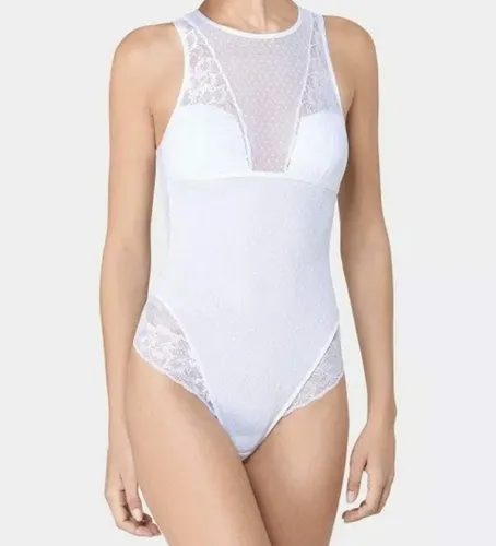 Triumph Magic Wire Lite Stringbod Damen BH Größe 40 - BHs & BH-Sets, ohne Bügel für optimalen Tragekomfort, in elegantem Weiß, ideal für jeden Tag und perfekt für eine feminine Silhouette.