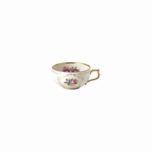 Rosenthal Tee-Obertasse Sanssouci Elfenbein Diplomat - Kaffeetassen & -becher aus hochwertigem Porzellan, elegantes Design mit buntem Dekor, ideal für stilvolle Teestunden.