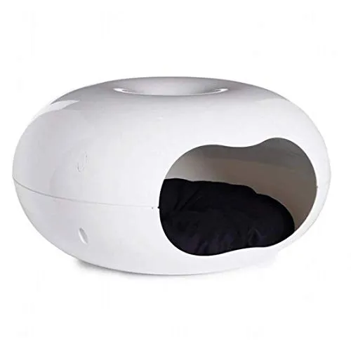 Zoo Doonut - Katzenhöhle für gemütliche Entspannung - Katzenbett und Kuschelhöhle, leicht zu reinigen und in verschiedenen Farben erhältlich für individuelles Design.