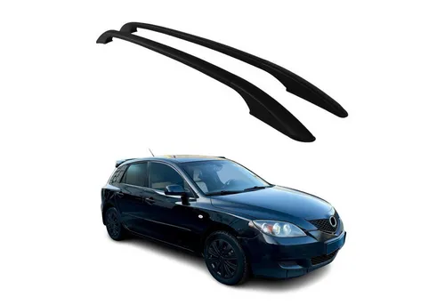 OMAC Aluminium Dachträger für Mazda 3 2013-2018 - Gepäckträger aus hochwertigem, rostbeständigem Aluminium, einfach zu montieren und ideal für zusätzlichen Stauraum auf Reisen.