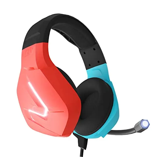 Gaming Headset für PC PS5, PlayStation PS4, Xbox Series X | S, Xbox ONE, Nintendo Switch, Laptop & Google Stadia Stereo-Sound with mit Geräuschunterdrückung Microphone - Hornet RXH-20 Tanami Auflage