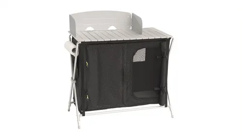 Outwell Küchenschrank Sudbury – Praktisches Campingmöbel - Robuster Küchenschrank für Camping, mit viel Stauraum und einfacher Montage. Ideal für die Organisation Ihrer Campingküche.
