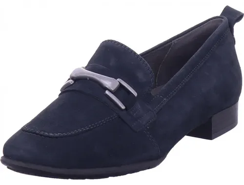 Tamaris COMFORT Damen Loafer aus Leder - Stilvolle Business Slippers - Slipper & Mokassins für Damen mit Wechselfußbett für individuellen Komfort und optimaler Passform. Ideal für Büro und elegante Anlässe.