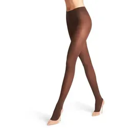 FALKE Damen Strumpfhose Pure Matt 50 DEN W Ti - Halb-blickdichte, matte Feinstrumpfhose aus nachhaltigem Material mit komfortablem Bund und atmungsaktivem Zwickel. Ideal für Business und Alltag, passt sich der Fußform an und bietet Eleganz in offenen Schuhen.