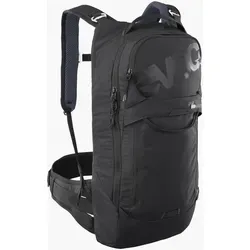 Evoc Trail Pro Blackline 10 Rucksack (S/M) - Rucksäcke mit Liteshield Plus Back Protector für höchsten Schutz und optimalen Rückenhalt. Ideal für Trailriding und Rennsport, extrem leicht mit nur 900 g.