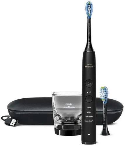 Philips Sonicare DiamondClean 9000 HX9913/18 - Elektrische Zahnbürste mit intelligenten Sensoren und 4 Putzprogrammen, die deine Putztechnik optimieren und dir über die App wertvolles Feedback geben.