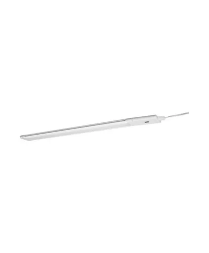 Osram LED Unterbauleuchte Cabinet Slim Sensor 6W 30cm - Dimmbare Unterbauleuchte mit Bewegungsmelder, ideal für Innenräume. Kompakt, aus Aluminium, bietet warmweißes Licht mit 250 Lumen für stimmungsvolle Beleuchtung.
