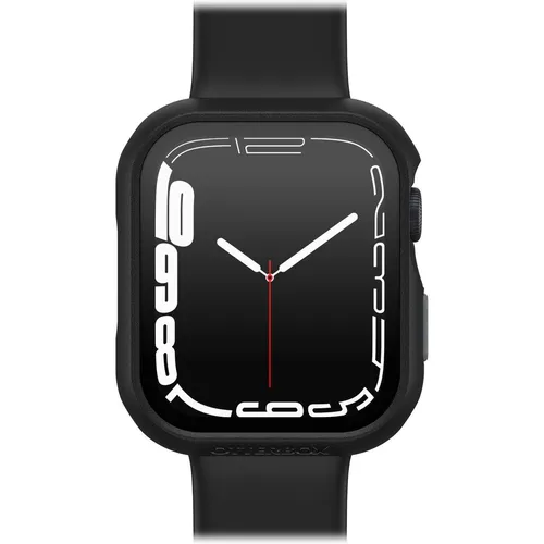 OtterBox Eclipse Case für Apple Watch 7-9, 45mm - Pavement (Schwarz) - Schütze deine Apple Watch stilvoll mit dem OtterBox Eclipse Case, das einen robusten Displayschutz bietet und ideal für den täglichen Gebrauch ist.