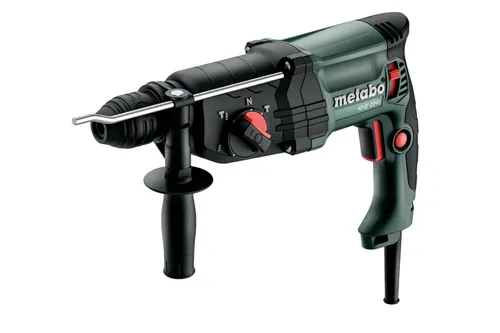Metabo KHE 2245 Kombihammer 750 W - Bohrmaschine mit 2,2 J Schlagenergie, ideal für anspruchsvolle Bohr- und Meißelarbeiten, inklusive praktischem Koffer für einfachen Transport.
