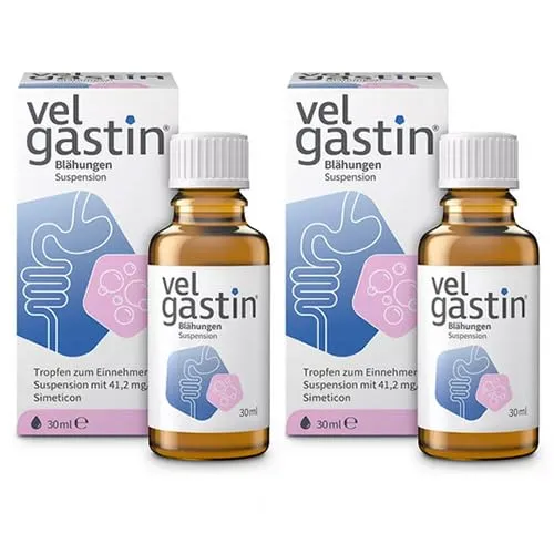 VELGASTIN Blähungen Suspension zum Einnehmen Doppelpackung (2x 30ml)