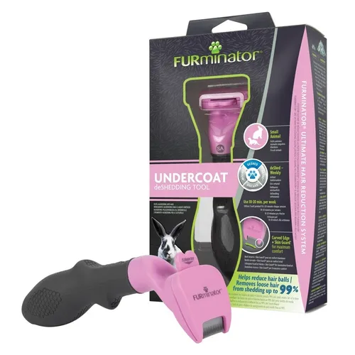 FURminator für kleine Haustiere - Unterwolle entfernen - Sonstiger Hundebedarf, entfernt effektiv die Unterwolle und sorgt für ein gepflegtes Fell Ihres kleinen Haustiers.