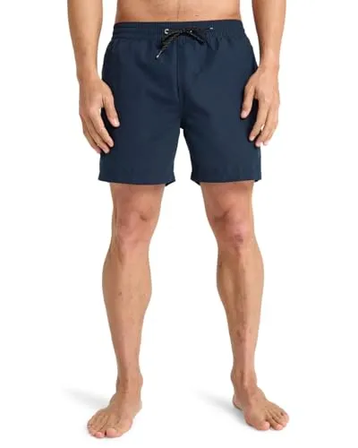 Billabong All Day Badehose Gr S Blau - Herren-Bademode, ideal für Stand-Up-Paddling und Wassersport, aus 100% polyester mit DWR-Imprägnierung für schnellen Trocknungseffekt.