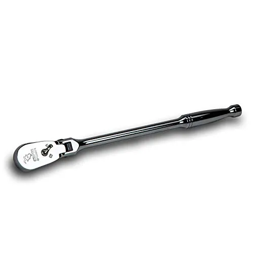 Capri Tools CP12300FX Ratschenschlüssel, 3/8-Zoll-Antrieb/Flex-Kopf, flaches Profil