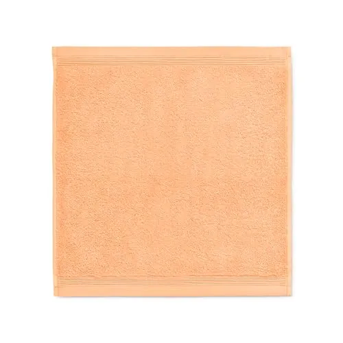 Möve Superwuschel Seiftuch 30 x 30 cm aus 100% Baumwolle, Peach Fuzz