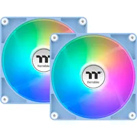 Thermaltake CT120 ARGB Hydrangea Blue 2 Fan Pack - Effiziente Kühlung mit PWM-Technologie, leiser Betrieb und einzigartige ARGB-Beleuchtung
