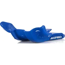 Acerbis 0022400 Yamaha Motorschutzplatte - Blau - Motorradzubehör mit erweiterter Abdeckung für zusätzlichen Schutz von Zündabdeckung und Wasserpumpenbereich. Ideal für Yamaha YZ 250 (2005-2020). Montagematerial und Anleitung inklusive.
