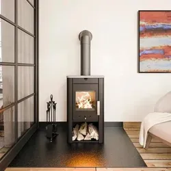 Haas + Sohn Kaminofen PRUNUS II Stein tief-schwarz, Serpentino mit Holzfach, 6,4 kW - Kaminofen PRUNUS II von Haas + Sohn: stilvolles Design mit Natursteinverkleidung, 6,4 kW Leistung. Genießen Sie ein gemütliches Ambiente und praktische Holzlagerung in einem eleganten Ofen.
