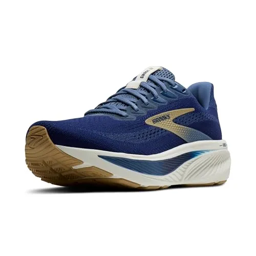 Brooks Herren Ghost 17 Laufschuh blau 42.0 - Der Brooks Ghost 17 bietet weiche DNA LOFT v3-Dämpfung für höchsten Komfort und ein geschmeidiges Laufgefühl. Ideal für Neutralläufer, mit atmungsaktivem Mesh-Obermaterial und nachhaltiger Herstellung.