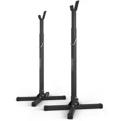 Hantelablage für Langhantel Verstellbar SG-10 - SmartGym Fitness Accessories - Kraftsport-Zubehör mit 6-stufiger Höhenverstellung für abwechslungsreiche und effektive Trainingsmöglichkeiten für verschiedene Muskelpartien.