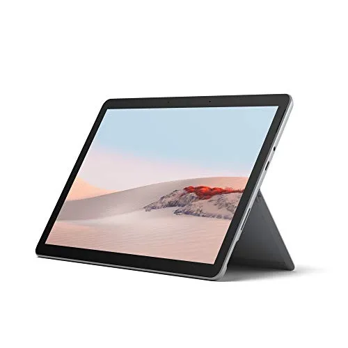 Microsoft Surface Go 2 - 10,5 Zoll Tablet mit Intel Pentium Gold, 4GB RAM, 64GB SSD und bis zu 10 Stunden Akkulaufzeit, ideal für unterwegs