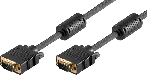 GOOBAY 93007 - VGA Monitor Kabel 15-pol VGA Stecker, 1080p, 7 m