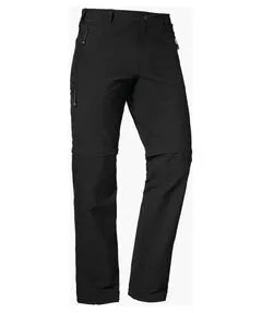 Schöffel Herren Pants Koper1 Zip Off - Wanderhosen mit Zip-Off Funktion: Flexibel umwandelbare Outdoorhose aus 4-Wege-Stretch, kühlend und schnell trocknend – ideal für aktive Abenteuer.