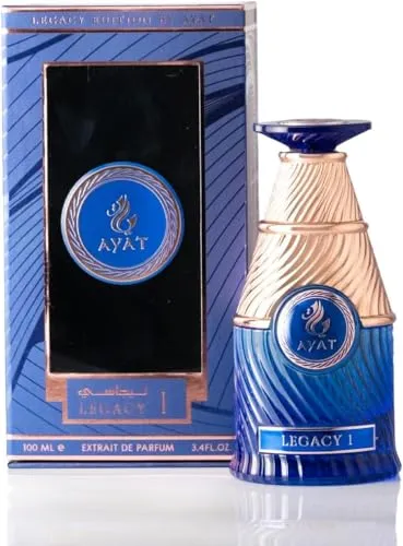 AYAT PERFUMES Legacy Herren Parfüm Eau de Parfum 100 ml - Eau de Parfum für Herren mit luxuriösem Dubai-Duft, langanhaltend und perfekt für jeden Anlass.