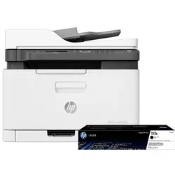 HP Color Laser MFP 179fnw + 1 zusätzlicher schwarzer Toner