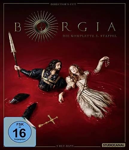 Borgia - Staffel 3 [Blu-ray] [Director's Cut] - Historien-Serie über Macht, Intrigen und Leidenschaft im Renaissance-Italien, Freigegeben ab 16 Jahren.