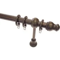 Gardinia Gardinenstangen-Set Lugano Ø 28 mm Kolonial 160 cm