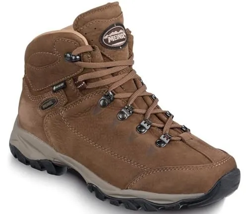 Meindl Herren Wanderstiefel Borneo 2 MFS - Braun - 40 - Wanderschuhe für anspruchsvolle Touren, mit MFS-Vakuum-Technologie für individuelle Anpassung und optimalen Tragekomfort, ideal für unwegsames Gelände.