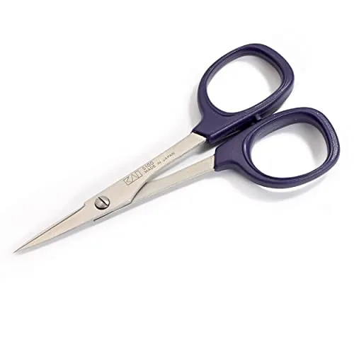 Prym 611514 PROFESSIONAL Stickschere 10 cm (4"), pflaumenblau – Präzisionsschere für feine Stickarbeiten, ideal für Fadenabschlüsse, Handarbeiten & detaillierte Näharbeiten
