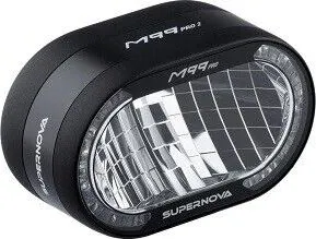 Supernova M99 Pro 2 E-Bike Scheinwerfer für Bosch, 25km/h - Fahrradbeleuchtung mit hoher Sichtbarkeit und zuverlässiger Lichtleistung, ideal für sicheres Fahren bei Nacht.
