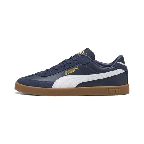 Sneaker PUMA "CLUB II ERA" Gr. 41 - Sportlicher Retro-Style - Sneaker aus Leder mit hervorragender Dämpfung und strukturierter Zwischensohle für maximalen Komfort. Ideal für die Straßen und die Terrace Culture in PUMA Navy und PUMA White.