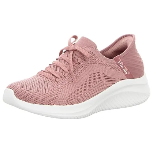 Skechers Damen Ultra Flex 3.0 Brilliant Path Sneakers - Damen-Sneaker mit Hands Free Slip-Ins für müheloses Anziehen und luftgekühlter Memory-Schaum-Innensohle für ultimativen Komfort.