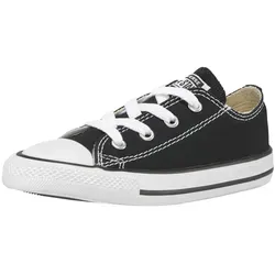 Converse CHUCK TAYLOR ALL STAR OX Kinder Sneaker schwarz 25 EU - Sportliche Sneaker für Kinder mit atmungsaktivem Obermaterial und rutschhemmender Gummisohle, ideal für aktive Abenteuer.