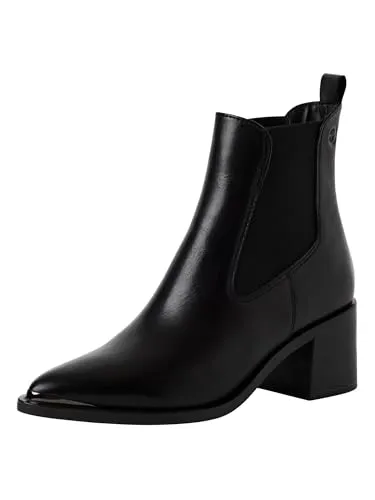 Tamaris Damen 1-25301-45 Chelsea-Stiefel - Wanderschuhe mit elegantem Design und 60 mm Blockabsatz. Die innovative Touchit-Funktion sorgt für optimalen Laufkomfort und das elastische Material ermöglicht einfaches An- und Ausziehen.