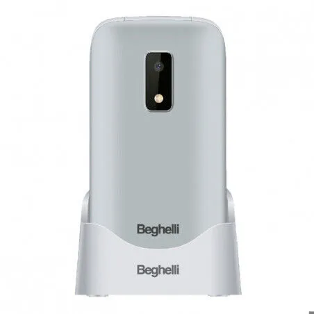 Beghelli Salvalavita Telefon SLV30-GPS Plus Clamshell - Handy mit GPS-Funktion, ideal für Senioren und Sicherheit, bietet einfache Bedienung und Notruf-Funktion.