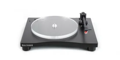 New Horizon 201 Plattenspieler inkl. Staubschutz und Tonabnehmer, AT-91R in schwarz