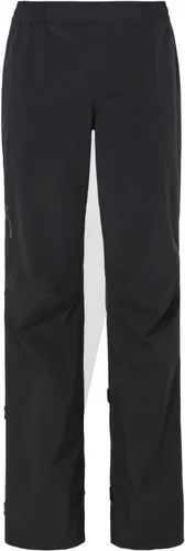 Vaude Damen Yaras Rain IV Hose XL schwarz - Leichte und packbare Fahrrad-Regenhose für Damen, wetterfest und funktional – ideal für jede Radtour.