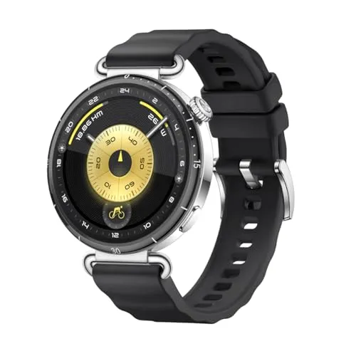 HUAWEI Watch GT6 41 Smartwatch - Schlaftracker mit Fluorelastomerarmband, ideal für präzise Schlafüberwachung und Fitness-Tracking.
