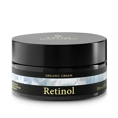 Satin Naturel Retinol Creme 100ml - Hochdosiertes Retinol & Bio Aloe Vera - Tagespflege mit Anti Aging Effekt – Diese hautklärende Retinol Creme kombiniert hochdosiertes Retinol und Salicylsäure für ein strahlendes Hautbild und spendet gleichzeitig Feuchtigkeit dank Bio Aloe Vera.