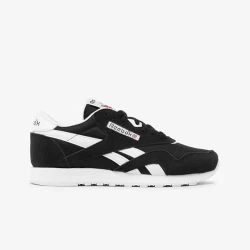 Reebok Cl Nylon Herren Sneaker - Suede Toe & Ortholite - Herren-Sneaker mit hochwertigem Leder-Obermaterial und bequemer Ortholite-Dämpfung für optimalen Tragekomfort.