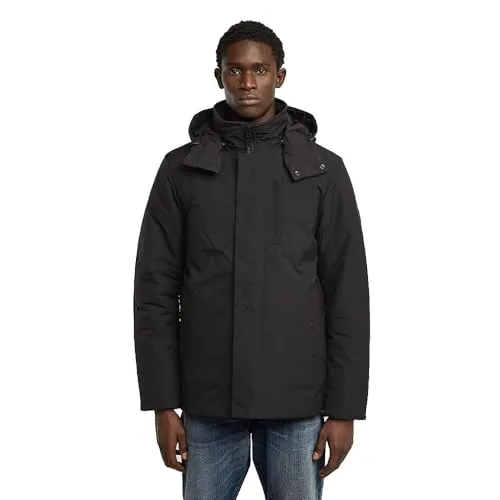 G-STAR Outdoorjacke Clean Vodan Padded Hooded Jacket - Funktionsjacke mit abnehmbarer Kapuze, ideal für wechselhaftes Wetter und bietet optimalen Schutz bei Outdoor-Aktivitäten.