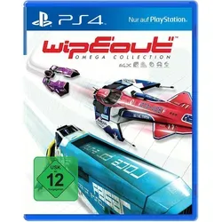 Sony PS4 WipEout Omega Collection - Futuristisches Antigravitations-Rennspiel für PS4, bietet 46 Schiffe und 26 Rennstrecken bei 4K und 60 FPS. Erlebe adrenalingeladene Rennen und ikonische Musik!