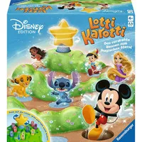 Lotti Karotti - Disney Edition - Kinderspiel ab 4 Jahre - Gesellschaftsspiel mit 16 beliebten Disney-Figuren, ideal für Kinder ab 4 Jahren. Spannender Spielmechanismus sorgt für Überraschungen und Magie bis zum Schluss!