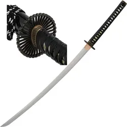 Ronin Katana mit handgeschmiedeter Klinge 47 - Kostüme - John Lee 47 Ronin Katana mit scharfer handgeschmiedeter Klinge aus 9260er Kohlenstoffstahl, ideal für Schnitttests und Sammler, in edler Geschenkbox.