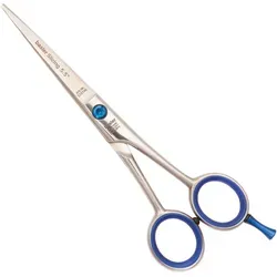 basler Haarschere Slicing 5,5" - Professioneller Schnitt - Hochwertige Haarschere aus Solingen, gefertigt aus heißgeschmiedetem Edelstahl. Extra scharfe Klingen für präzise Schnitte. Ideal für den professionellen Einsatz und langlebig in der Anwendung.