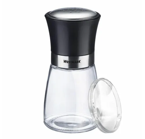 WESTMARK Blacky Gewürzstreuer 190 ml mit Aromadeckel - Der WESTMARK Blacky Gewürzstreuer, 190 ml, bietet einen praktischen Aromadeckel, der das Aroma Ihrer Gewürze schützt. Ideal für die Küche, um Salz, Pfeffer und mehr frisch zu halten.