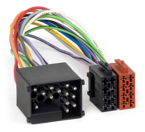 Audioproject A164 - Radio-Adapter kompatibel für BMW Mini Landrover MG Rover 17 polig Rund-Pin ISO E36 E46 E39 X5 Z3